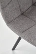Krzesło do kuchni i salonu Halmar K402 Popielate (5905248119352) - obraz 9