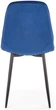 Стілець для кухні та вітальні Halmar K417 Темно-синій (5905248119574) - зображення 6