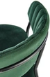 Стілець для кухні та вітальні Halmar K426 Темно-зелений (5905248119710) - зображення 2