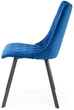 Krzesło do kuchni i salonu Halmar K450 Granatowe (5905248119734) - obraz 9