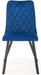 Krzesło do kuchni i salonu Halmar K450 Granatowe (5905248119734) - obraz 10