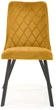 Krzesło do kuchni i salonu Halmar K450 Musztardowe (5905248119741) - obraz 6