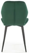 Стілець для кухні та вітальні Halmar K453 Темно-зелений (5905248119789) - зображення 4
