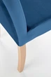 Krzesło do kuchni i salonu Halmar Clarion Granatowe/Dąb miodowy (5905248133099) - obraz 6