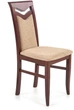 Стілець для кухні та вітальні Halmar Citrone Кремовий/Темний горіх (5905248128712) - зображення 1