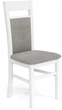Стілець для кухні та вітальні Halmar Gepard 2 Сірий/Білий (5905248121997) - зображення 1