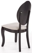 Krzesło do kuchni i salonu Halmar Velo Beżowe/Czarne (5905248122710) - obraz 6