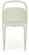 Krzesło do kuchni Halmar K490 plastikowe Miętowe (5905248125834) - obraz 4