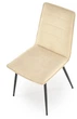 Krzesło do kuchni i salonu Halmar K493 Beżowe (5905248125902) - obraz 9