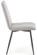 Krzesło do kuchni i salonu Halmar K493 Popielate (5905248125926) - obraz 10