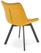 Krzesło do kuchni i salonu Halmar K520 obrotowe Musztardowe (5905248132009) - obraz 8