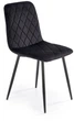 Стілець для кухні та вітальні Halmar K525 Чорний (5905248132030) - зображення 5