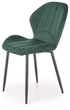 Krzesło do kuchni i salonu Halmar K538 ciemnozielone (5905248132375) - obraz 1