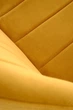 Krzesło do kuchni i salonu Halmar K538 Musztardowe (5905248132399) - obraz 2