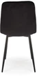 Стілець для кухні та вітальні Halmar K525 Чорний (5905248132030) - зображення 8