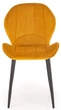 Krzesło do kuchni i salonu Halmar K538 Musztardowe (5905248132399) - obraz 7