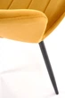 Krzesło do kuchni i salonu Halmar K538 Musztardowe (5905248132399) - obraz 10
