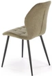 Стілець для кухні та вітальні Halmar K548 Оливковий (5905248132672) - зображення 4
