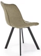 Krzesło do kuchni i salonu Halmar K549 Oliwkowe (5905248132719) - obraz 4