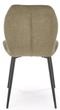 Стілець для кухні та вітальні Halmar K548 Оливковий (5905248132672) - зображення 8