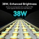 Беспроводной постоянный свет видеосвет Ulanzi Vijim VL360 RGB Led Light 3400mAh Black (L058GBB2) - изображение 9