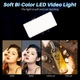 Беспроводной накамерный свет Ulanzi Vijim VL200 Bi-color Led Light 5000mAh 8W Black (2481) - изображение 8