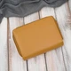 Кошелек женский кожаный для карточек Paolo Peruzzi SL-07-MNG Желтый (5905567219665) - изображение 2