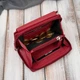 Кошелек женский кожаный для карточек Paolo Peruzzi SL-07-RD Красный (5905567219672) - изображение 4