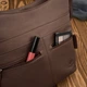 Torebka crossbody damska skórzana Paolo Peruzzi AY-23-BR Brązowa (5905567219979) - obraz 7