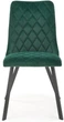 Стілець для кухні та вітальні Halmar K450 Темно-Зелений (5905248116573) - зображення 10