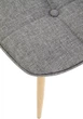 Стілець для кухні та вітальні Halmar K316 Сірий (5905248118249) - зображення 4