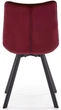 Стілець для кухні та вітальні Halmar K332 Бордовий (5905248118348) - зображення 8