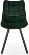 Krzesło do kuchni i salonu Halmar K332 ciemnozielone (5905248118362) - obraz 4