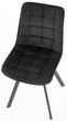 Krzesło do kuchni i salonu Halmar K332 Czarne (5905248118379) - obraz 6