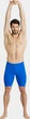 Плавки-шорты для мужчин Arena TEAM SWIM JAMMER SOLID синий Чел 85 - изображение 2