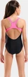 Купальник слитный для девушек Arena SUNRISE SWIMSUIT SWIM PRO BACK черный, бирюзовый, розовый Дети 164 см - изображение 4