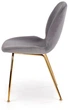 Стілець для кухні та вітальні Halmar K381 Сірий (5905248118997) - зображення 7