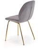 Стілець для кухні та вітальні Halmar K381 Сірий (5905248118997) - зображення 8