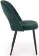 Стілець для кухні та вітальні Halmar K384 Темно-зелений (5905248119024) - зображення 5