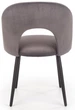 Стілець для кухні та вітальні Halmar K384 Сірий (5905248119048) - зображення 6