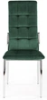 Стілець для кухні та вітальні Halmar K416 Темно-зелений (5905248119536) - зображення 11