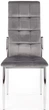 Стілець для кухні та вітальні Halmar K416 Сірий (5905248119550) - зображення 4