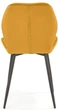 Krzesło do kuchni i salonu Halmar K453 Musztardowe (5905248119802) - obraz 3