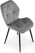 Krzesło do kuchni i salonu Halmar K453 Popielate (5905248119819) - obraz 6