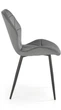 Krzesło do kuchni i salonu Halmar K453 Popielate (5905248119819) - obraz 9