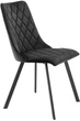 Krzesło do kuchni i salonu Halmar K450 Czarne (5905248120266) - obraz 1