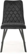 Krzesło do kuchni i salonu Halmar K450 Czarne (5905248120266) - obraz 8