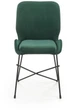 Krzesło do kuchni i salonu Halmar K454 ciemnozielone (5905248121416) - obraz 3