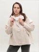 Куртка джинсовая женская молочная широкая 580-61-T ONE SIZE - изображение 7