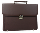 Мужской портфель из эко кожи Exclusive, Украина Коричневый - изображение 3
